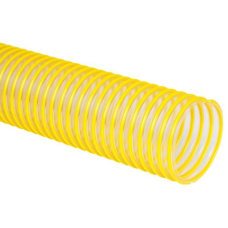 Flexaust Co 3493030025 - Ducting Hose,25 ft L,Clear/Yellow