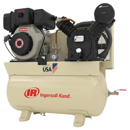 Ingersoll-Rand 2475F10DY - Two Stage Compressor,13 hp,175 psi