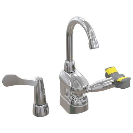 Bradley S19-500T - Plumbed Eyewash, Brass, Silver, For Use With, Emergency Eyewash