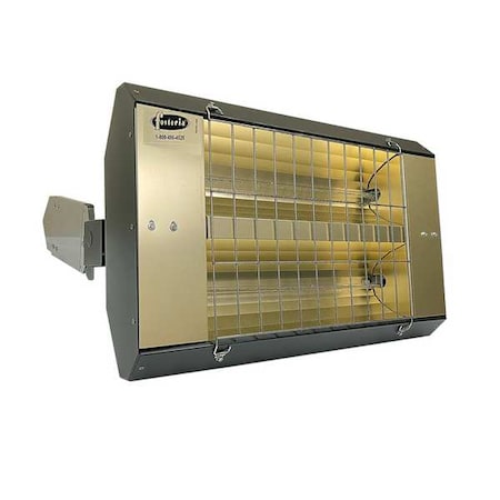 Fostoria H-60-222-TH - Infrared Quartz Electric Heater, 1 Phase, Galvanized Steel, 240 V AC