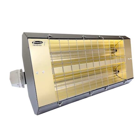 Fostoria H-90-342-TH - Infrared Quartz Electric Heater, 1 Phase, Galvanized Steel, 277 V AC