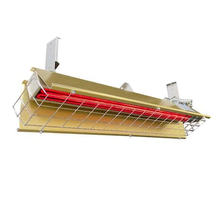 Fostoria F31-FSS-1 - Infrared Overhead Electric Heater, 1 Phase, Aluminum, 208 V AC