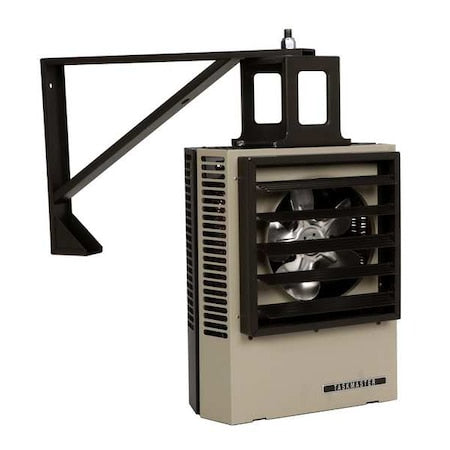 Markel Products 5103NHF2B - Fan Forced Electric Unit Heater, 1 or 3 Phase, 240/208 V, 2.5k W/3.3k W, 17-3/4 in H, 14-15/32 in W