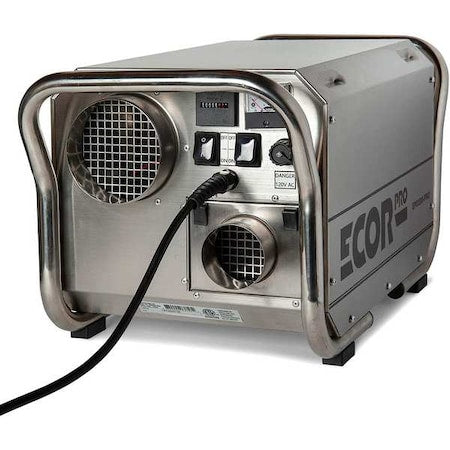Ecor Pro EPD200-PRO - Portable Dehumidifier,120 VAC,3000sqft