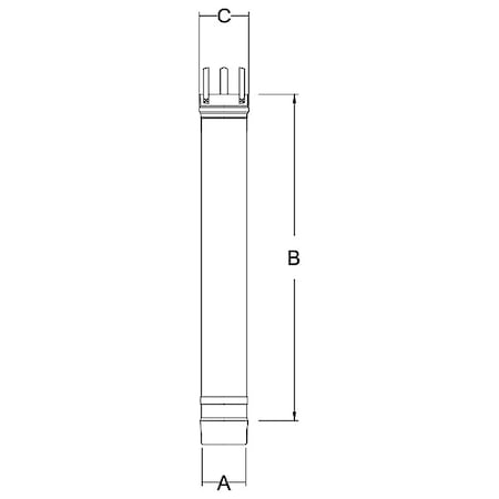 Heatfab 9405-316 - Gas Vent Pipe
