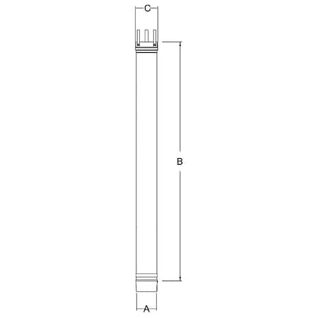 Heatfab 9407-316 - Gas Vent Pipe
