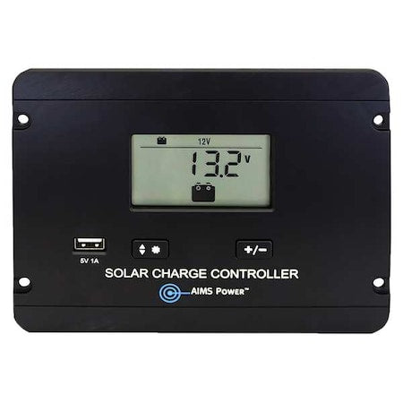 Aims Power SCC30AFM - Solar Charge Cntrllr,30 A,24 V DC,15 V DC
