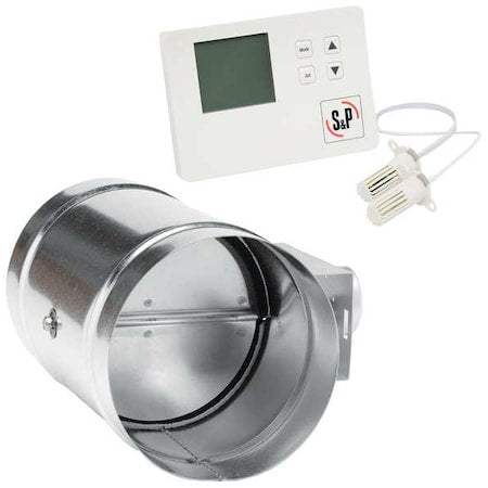 Soler & Palau MD5-ES24VK - Motorized Damper with Controller,5 in