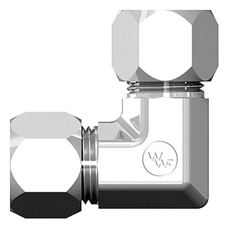 Weatherhead 7505X06X06 - Elbow, Steel, Comp. 3/8 in, Comp. 1/2 in
