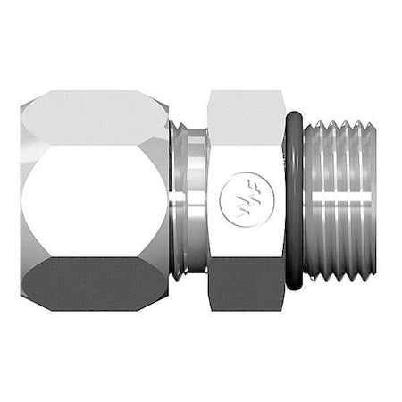 Weatherhead 7315X06X06 - Strt, Steel, Comp. 3/8 in, ORB 3/4 in