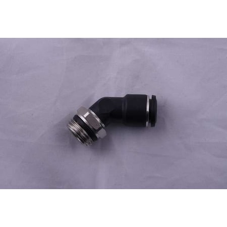 Aignep Usa 55170-10-3/8 - Push to Connect Fitting, Nylon, Black