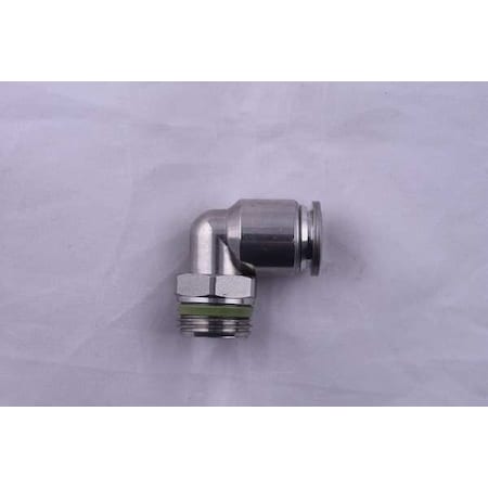Aignep Usa 60111X-8-1/4 - Push to Connect Fitting, Stainless Steel, Silver