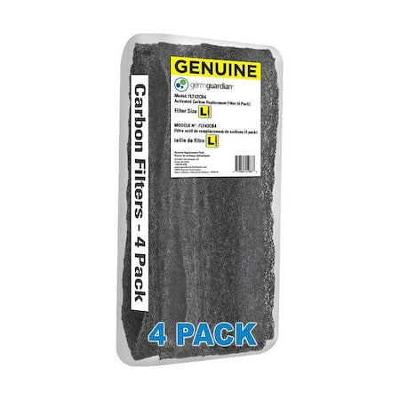 Germguardian FLT42CB4 - Air Filter,3in D,19in H,25in W,Pad,PK4
