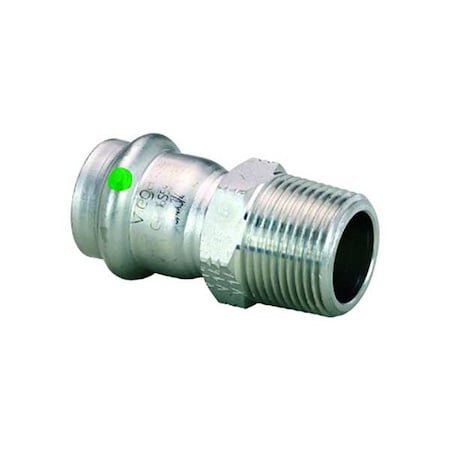 Viega 80050 - Strt,SS,Press-fit11/2in,MNPT11/2in