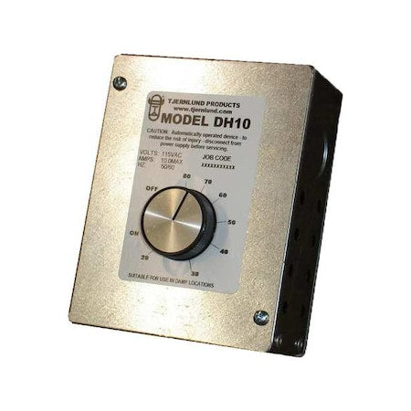 Tjernlund Products DH10 - Dehumidistat, 20-80%, 115 V AC, SPST