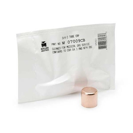 Streamline W 07013CB - Cap, Wrot Copper, Cup 1 1/2 in