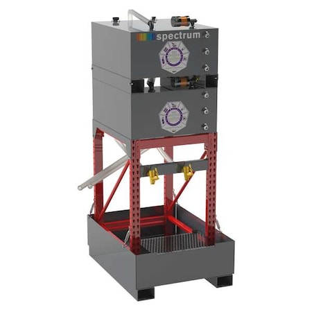 Spectrum 37202 - Bulk Oil Storage System,88 in H,65 gal