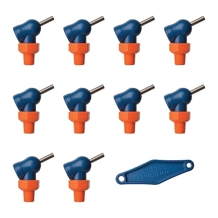 Loc-Line 79042 - Nozzle,XR Style,0.062in.dia,PK10