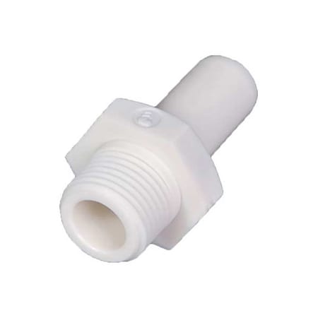 Parker 6521 06 13WP2 - Metric Plastic Push-to-Connect Fitting, Polymer, White