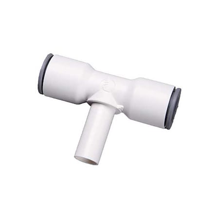 Parker 6388 10 00WP2 - Metric Plastic Push-to-Connect Fitting, Polymer, White