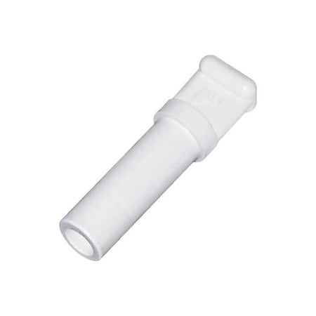 Parker 6326 04 00WP2 - Fractional Plastic Push-to-Connect Fitting, Polymer, White