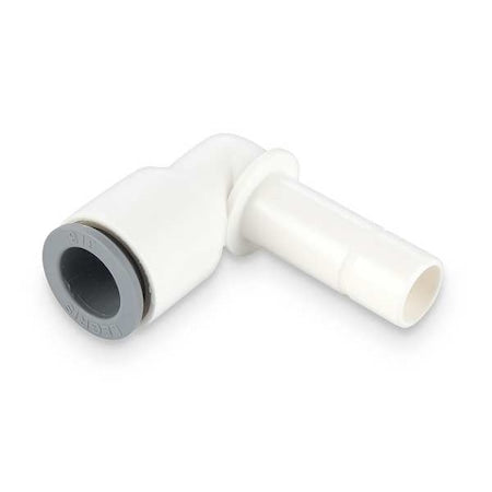 Parker 6382 06 00WP2 - Metric Plastic Push-to-Connect Fitting, Polymer, White