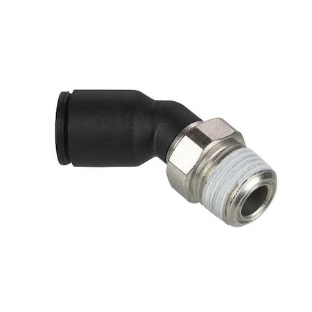 Legris 3113 56 20 - Fractional Push-to-Connect Fitting, Nylon, Black