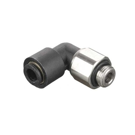 Legris 3189 04 10 - Elbow, Nylon, BSPP 1/8 in, Push-Fit 4 mm