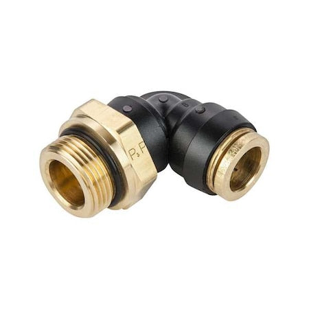 Parker 369PTCR-10-MA12 - Metric DOT Push-to-Connect Fitting, Composite, Black