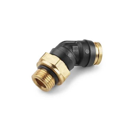Parker 379PTCR-10-MA22 - Metric DOT Push-to-Connect Fitting, Composite, Black