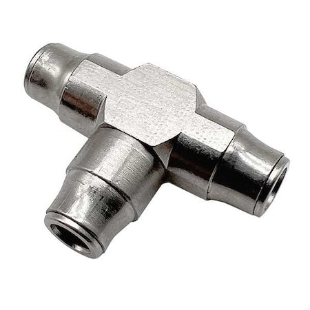 Legris 3204 03 00 - Metric Push-to-Connect Fitting, Brass, Silver