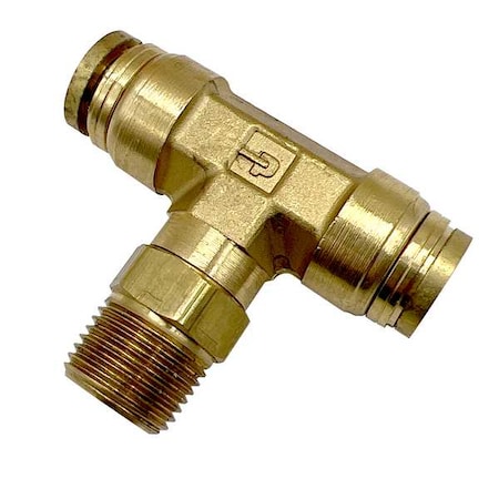 Parker 172PTC-8-4 - Push-to-Connect Brass DOT Push-to-Connect Fitting, Brass