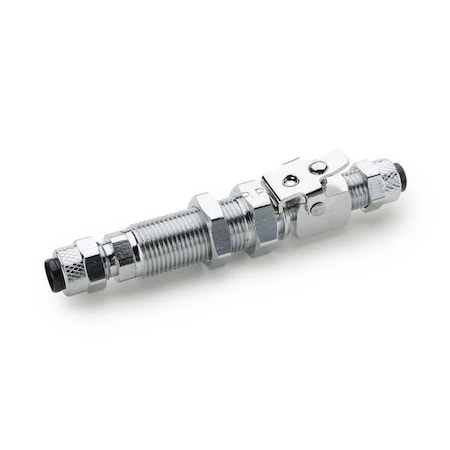 Parker 394P-4-4 - Fitting,3-9/32",Brass,Compression