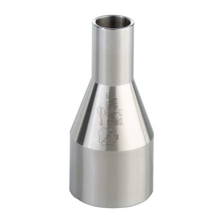 Maxpure TE31SWW6L4.0X2.5-PM - Concen Reducer,SS,Orbital Weld21/2",4"