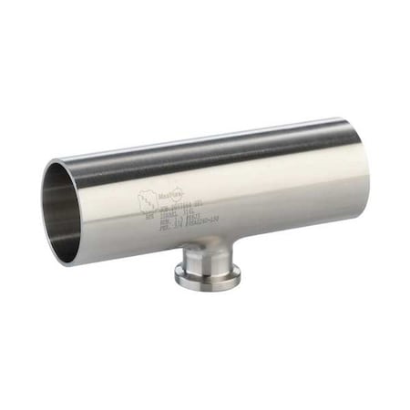 Maxcore TE7RWWCS6MO4.0X2.5-PL - Tee,SS,Orbital Weld4in,Clamp21/2in