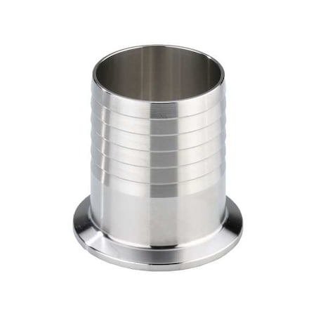 Vne EG14RT-6L1.5X1.0 - Straight,SS,Clamp11/2",Barbed1"