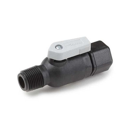 Parker FTPPB6VMC6 - Manual 2-Way Ball Valve,Comp,Polypro