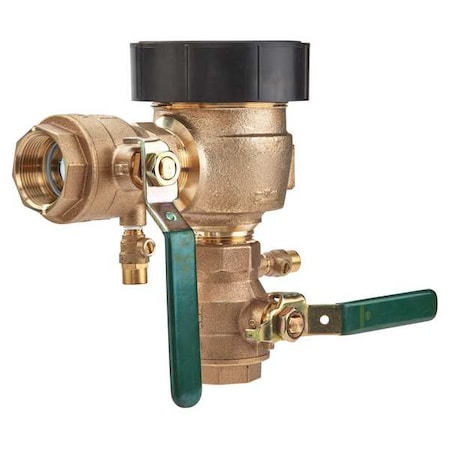 Watts 1 1/2 LF800M4-QT - Backflow Preventer,Size 1 1/2",150 psi