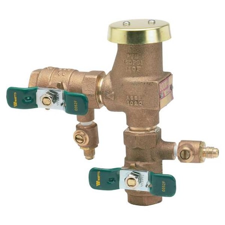 Watts 3/4 LF800M4-FR - Backflow Preventer,Size 3/4",150 psi