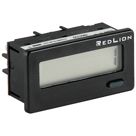 Red Lion Controls CUB4L800 - Counter,LCD,8 Digits,1.51" D