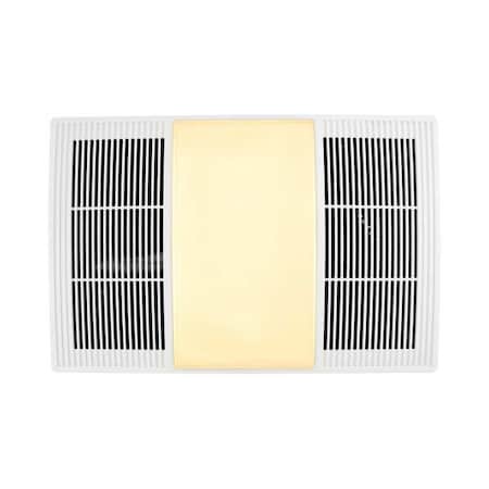 Broan-Nutone BHFLED80 - Heater Exhaust Fan,Round,4" Dia.,80 cfm