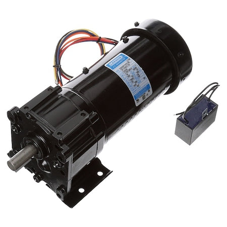 Leeson M1145031.00 - AC Gearmotor, 295 in-lb Max. Torque, 30 RPM Nameplate RPM, 115/230 V AC Voltage, Single Phase
