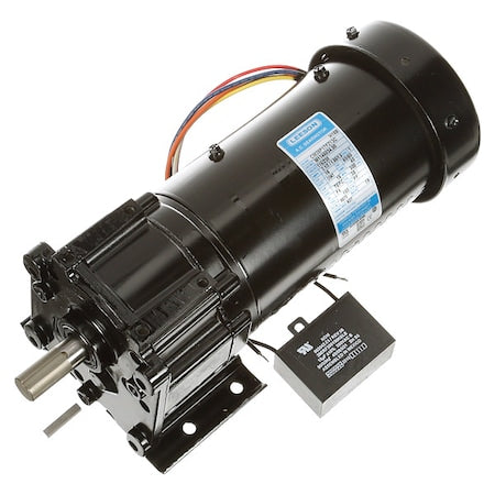 Leeson M1145034.00 - AC Gearmotor, 103 in-lb Max. Torque, 90 RPM Nameplate RPM, 115/230 V AC Voltage, Single Phase