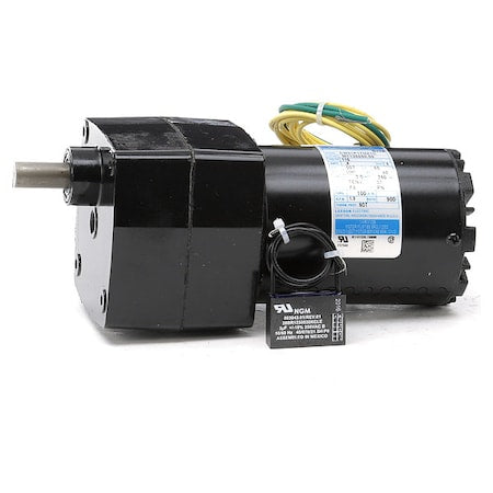 Leeson M1125050.00 - AC Gearmotor, 100 lb-in Max. Torque, 2 RPM Nameplate RPM, 115 V Voltage, Single Phase