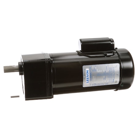 Leeson 096052.00 - AC Gearmotor, 55 lb-in Max. Torque, 345 RPM Nameplate RPM, 115/230 V Voltage, Single Phase