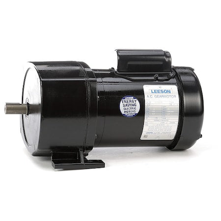 Leeson 107003.00 - AC Gearmotor, 800 lb-in Max. Torque, 18 RPM Nameplate RPM, 115/208-230 V Voltage, Single Phase