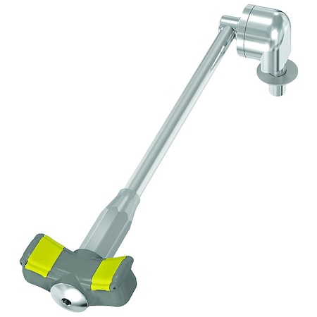Bradley S19274HDB - Halo Laboratory Eyewash, Deck Mount, Plumbed, 4 in H., 10 in W