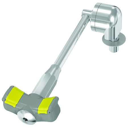 Bradley S19274HDGR - Halo Laboratory Eyewash, Deck Mount, Plumbed, 5 1/4 in H., 9 1/2 in W