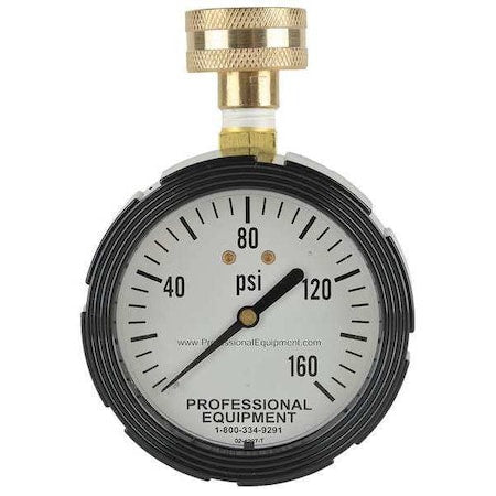 Professional Equipment 4106732 - Water Pressure Gauge,Freeze Proof