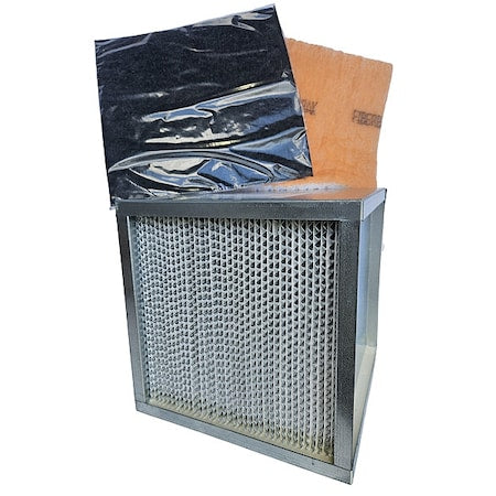 Omniclean HEPA-500H - Air Filter,12in D,12in H,12in W,Pleated